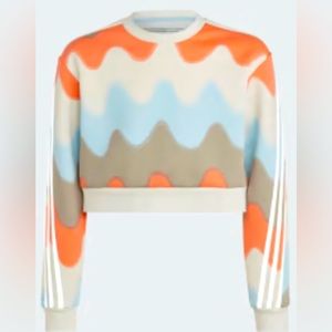 Addidas cropped sweatshirt